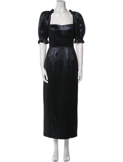 Saloni Printed Long Dress