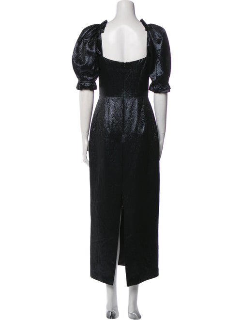 Saloni Printed Long Dress