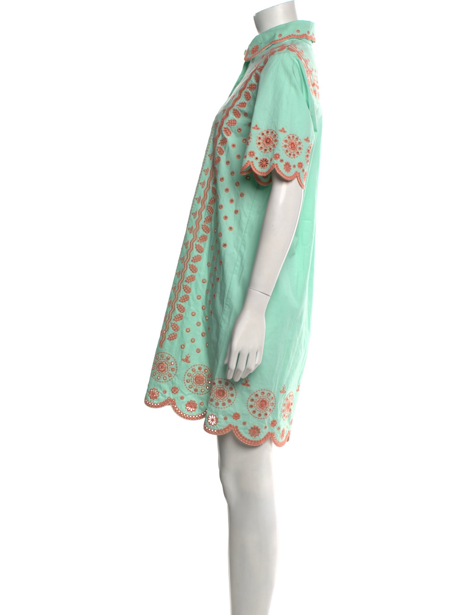 Saloni Printed Mini Dress w/ Tags