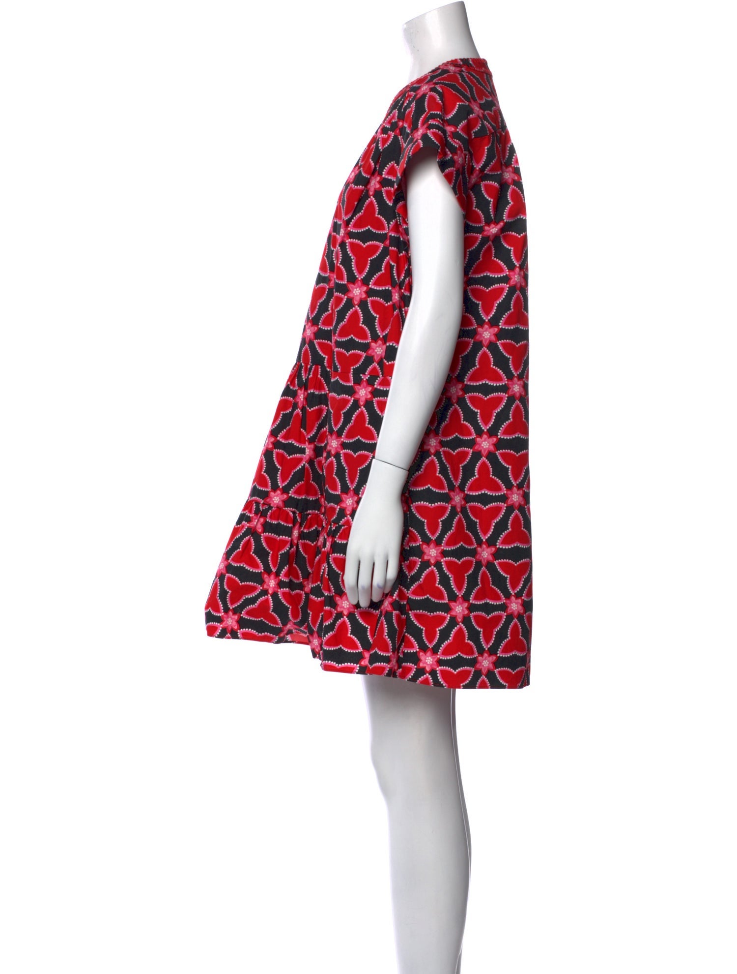 Saloni Printed Mini Dress