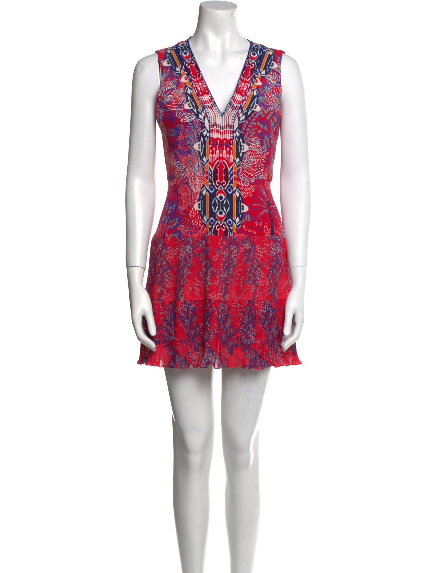 Saloni Silk Mini Dress