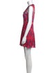 Saloni Silk Mini Dress