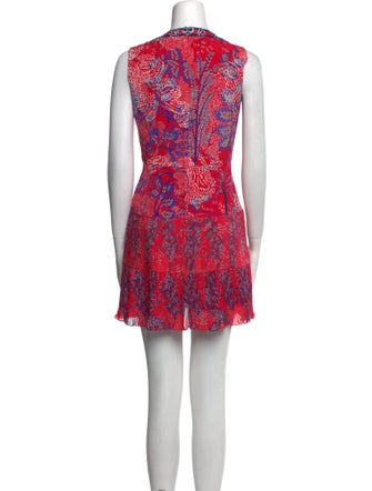 Saloni Silk Mini Dress