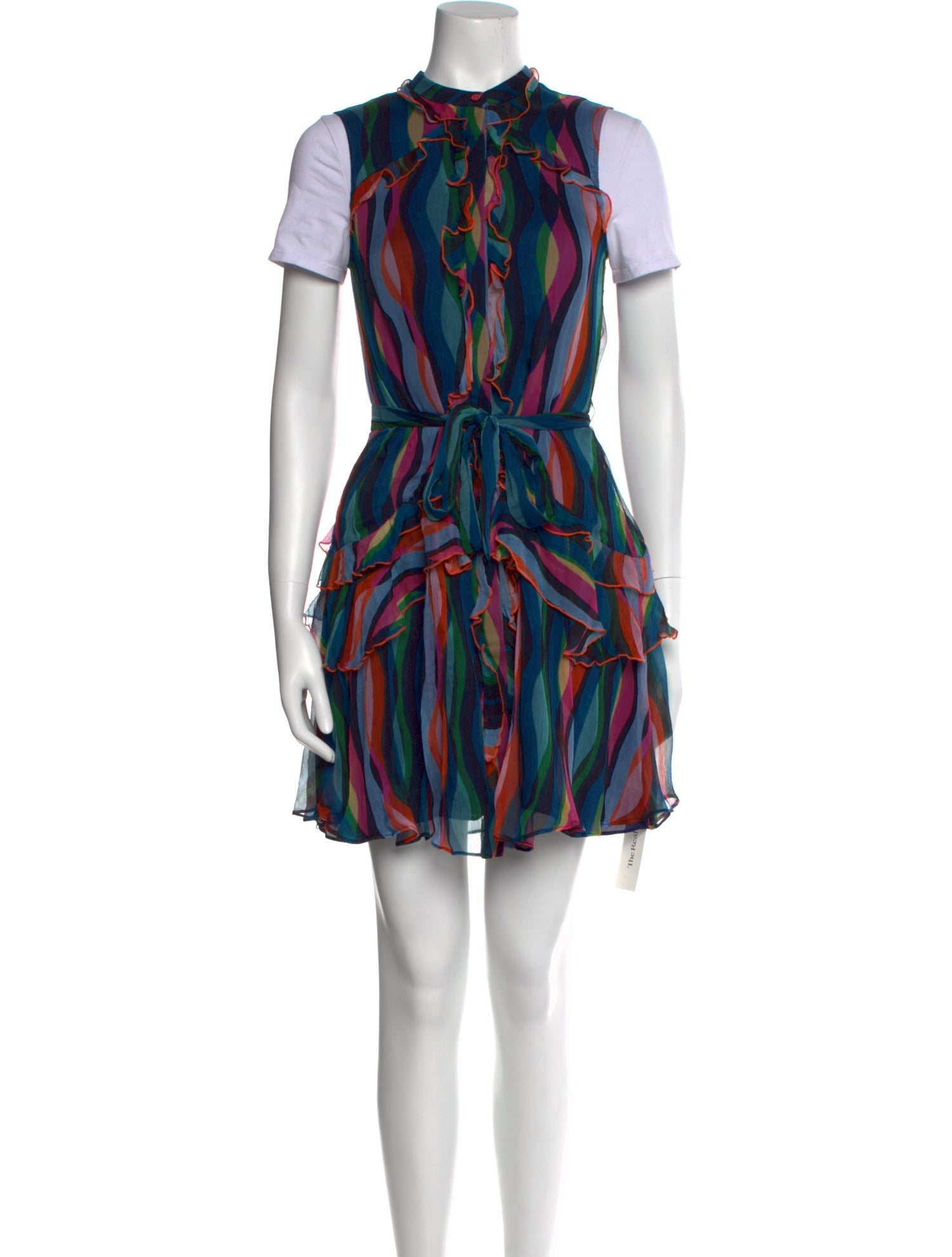 Saloni Silk Mini Dress