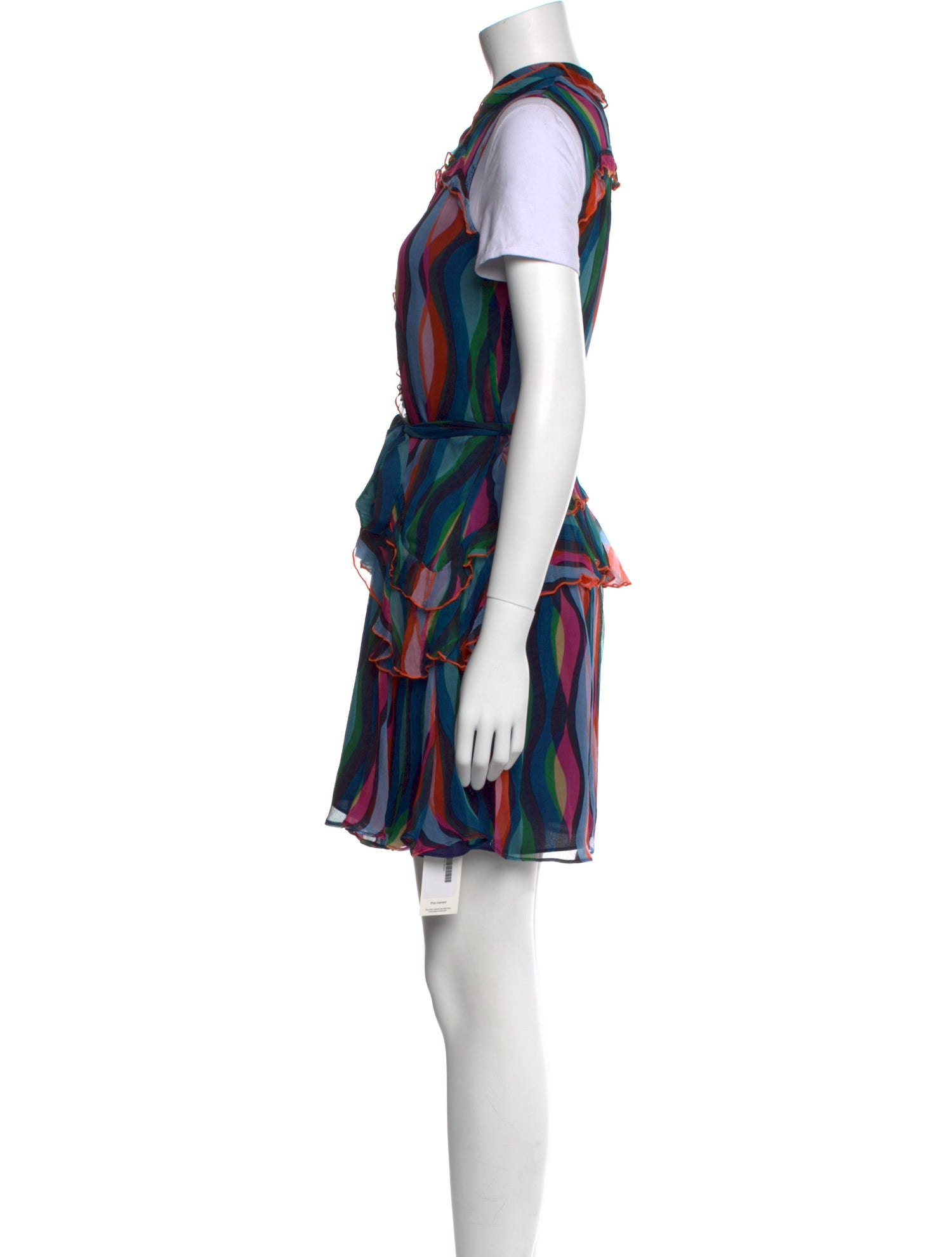 Saloni Silk Mini Dress