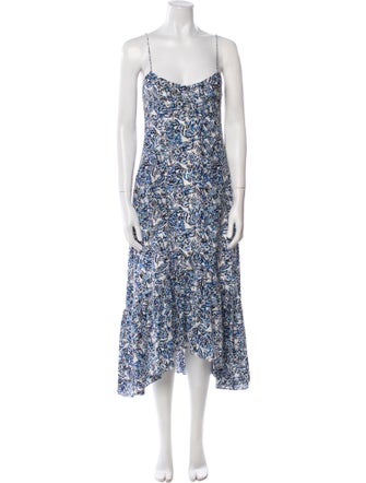 Saloni Silk Long Dress