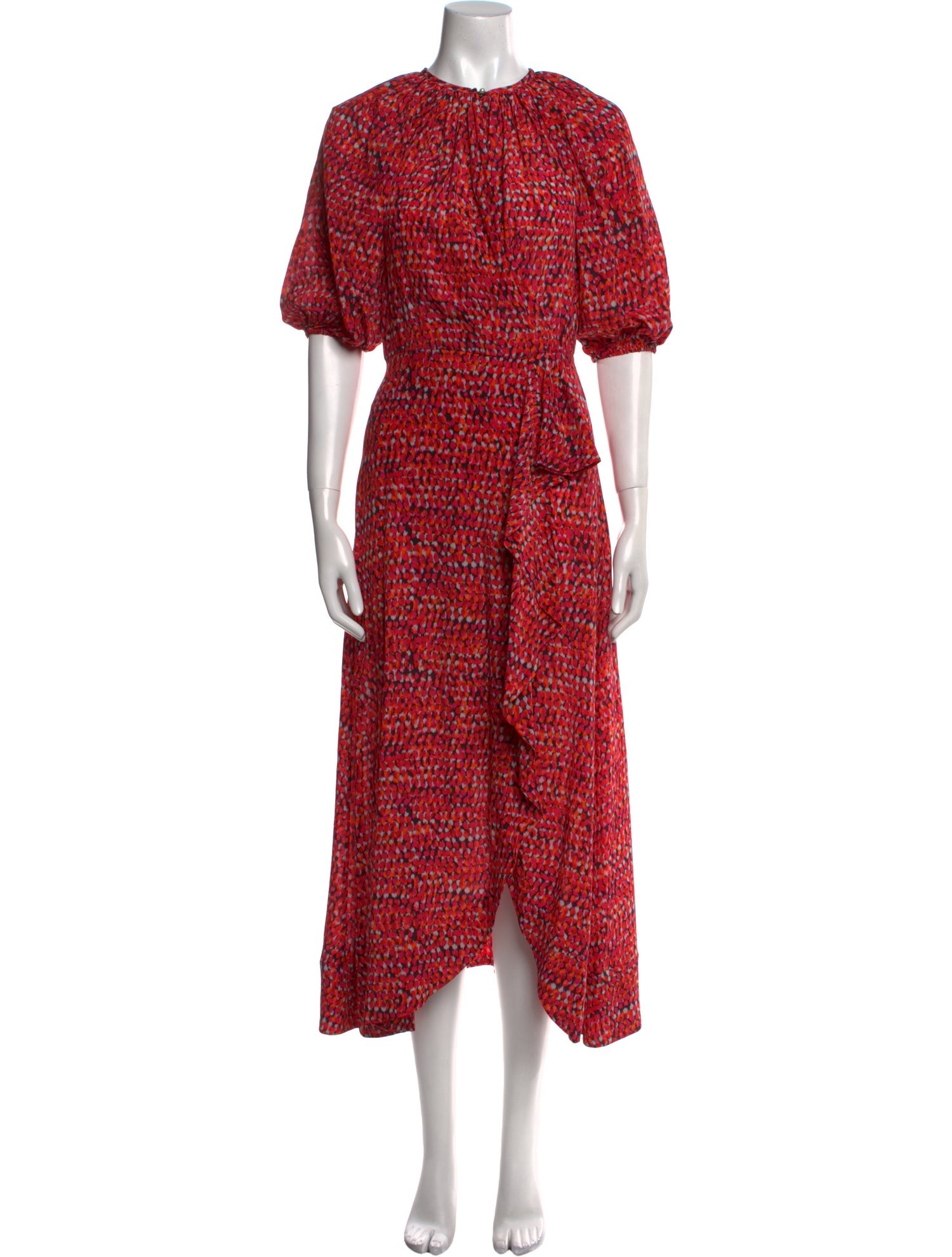 Saloni Silk Long Dress