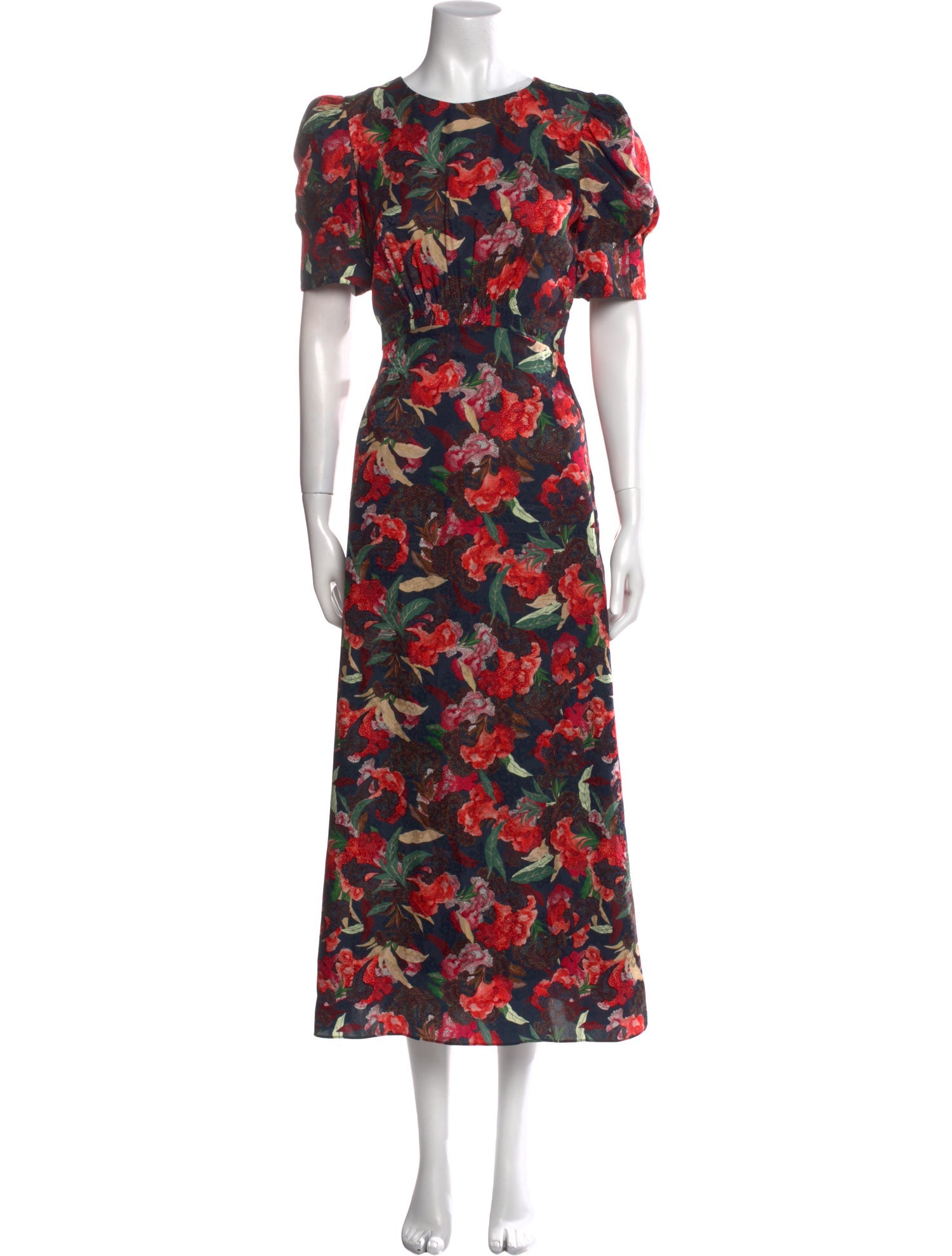 Saloni Silk Long Dress