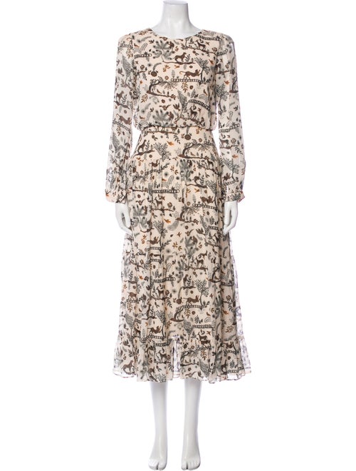 Saloni Silk Long Dress