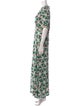 Saloni Printed Long Dress