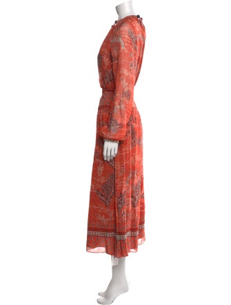 Saloni Silk Knee-Length Dress