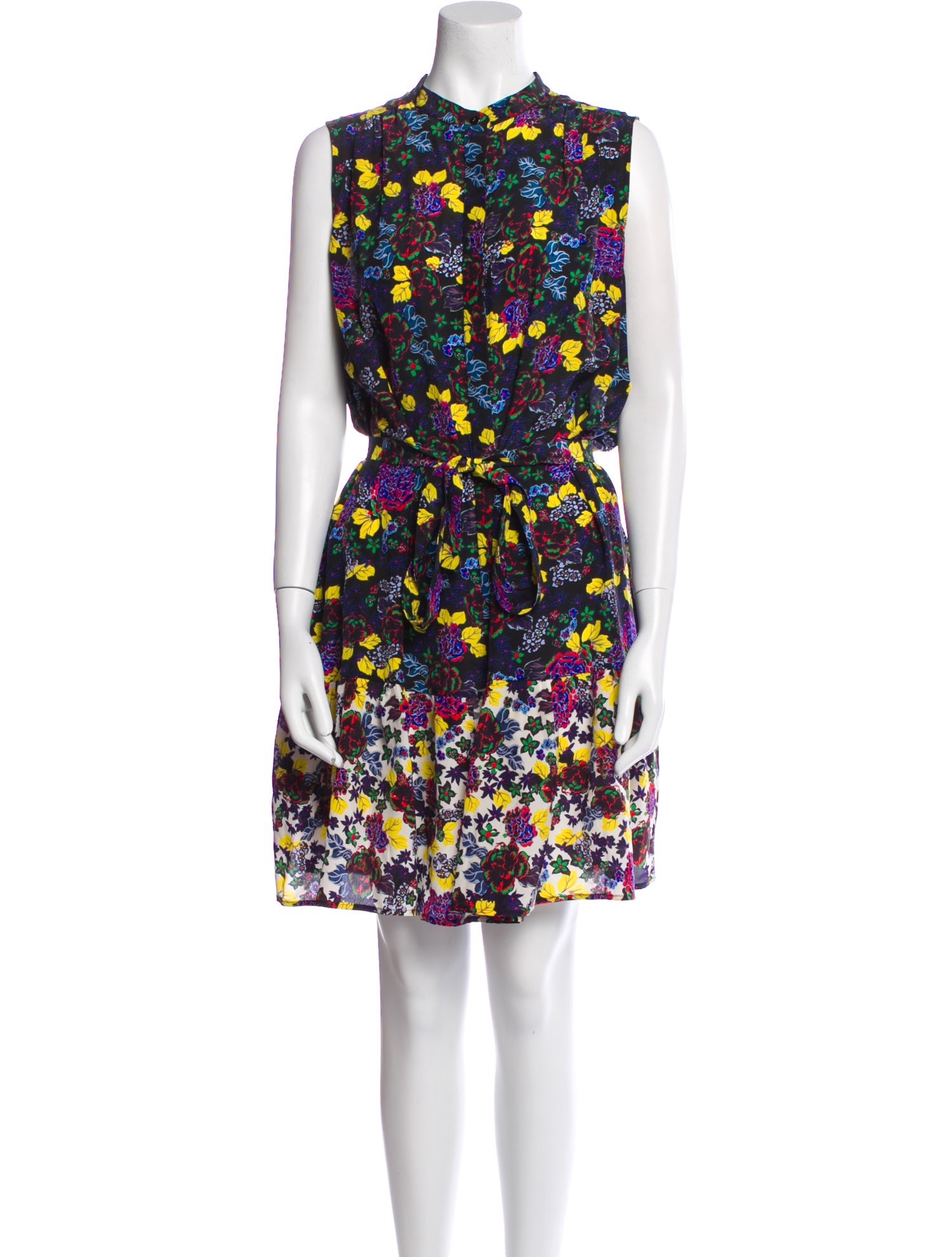 Saloni Silk Mini Dress