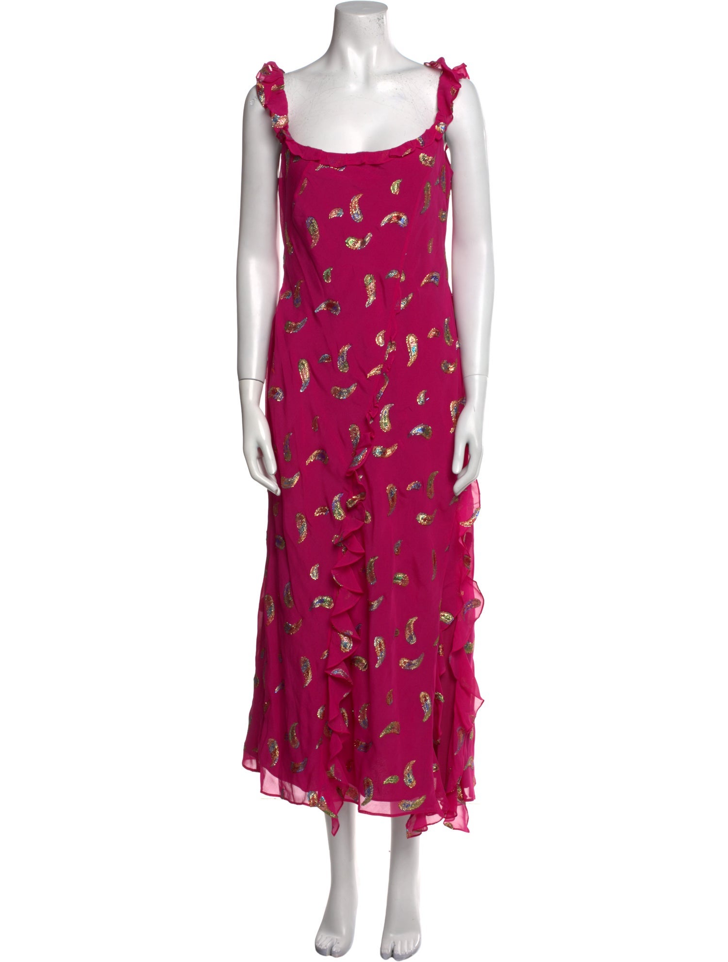 Saloni Silk Long Dress w/ Tags