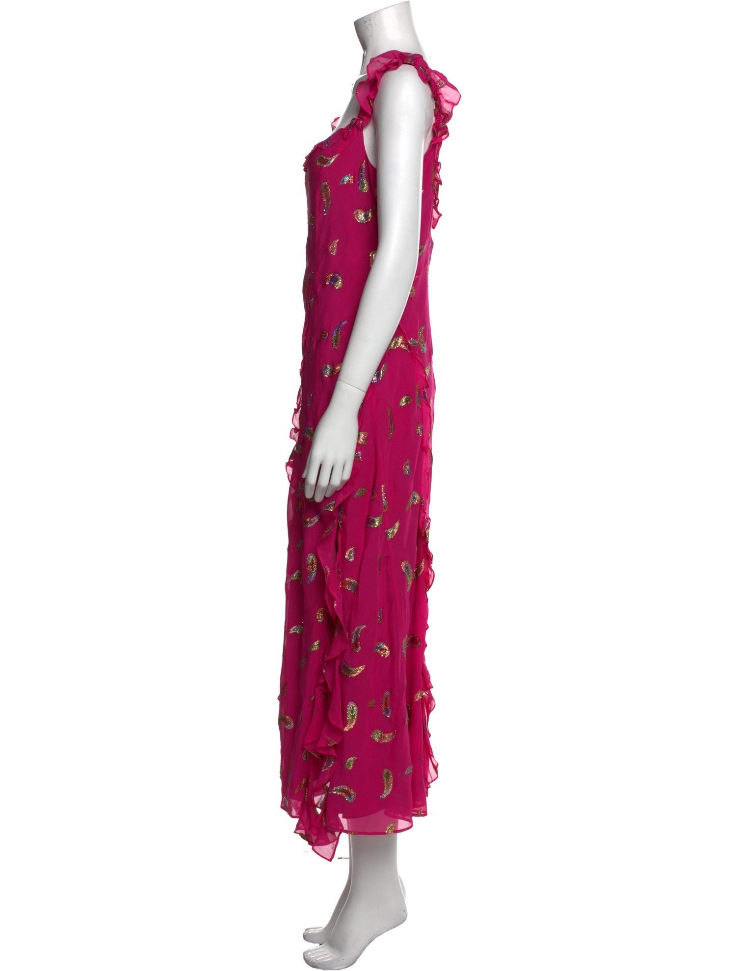 Saloni Silk Long Dress w/ Tags