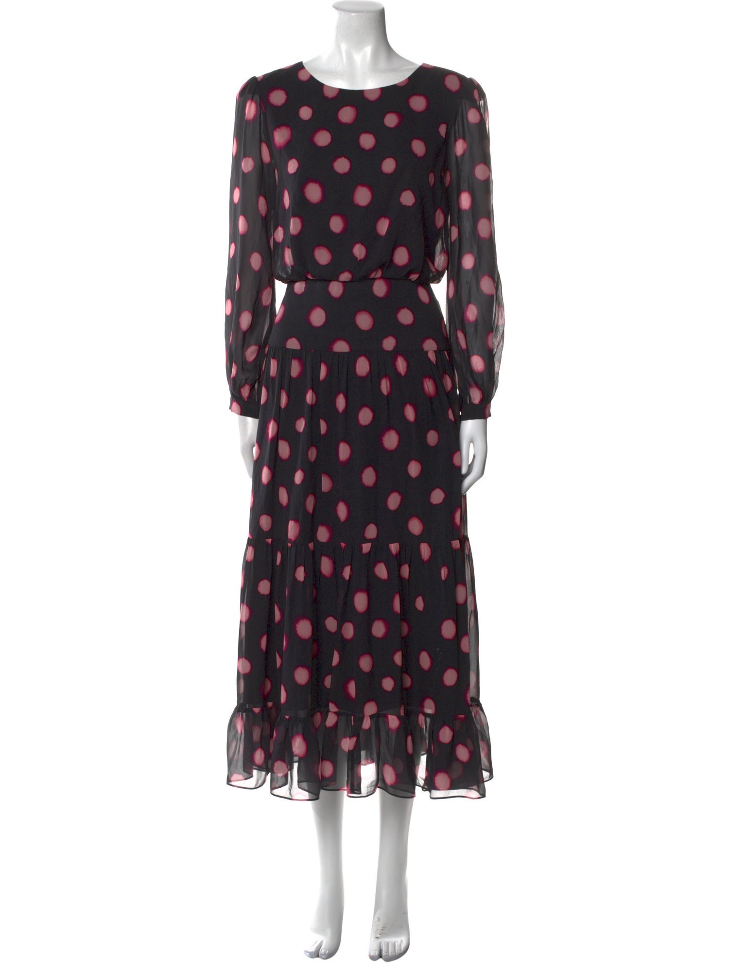 Saloni Silk Long Dress