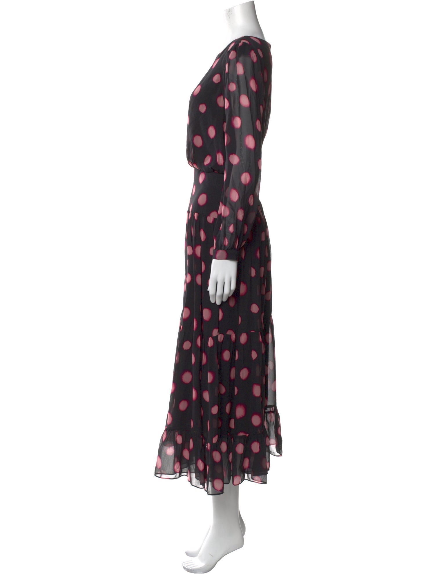 Saloni Silk Long Dress