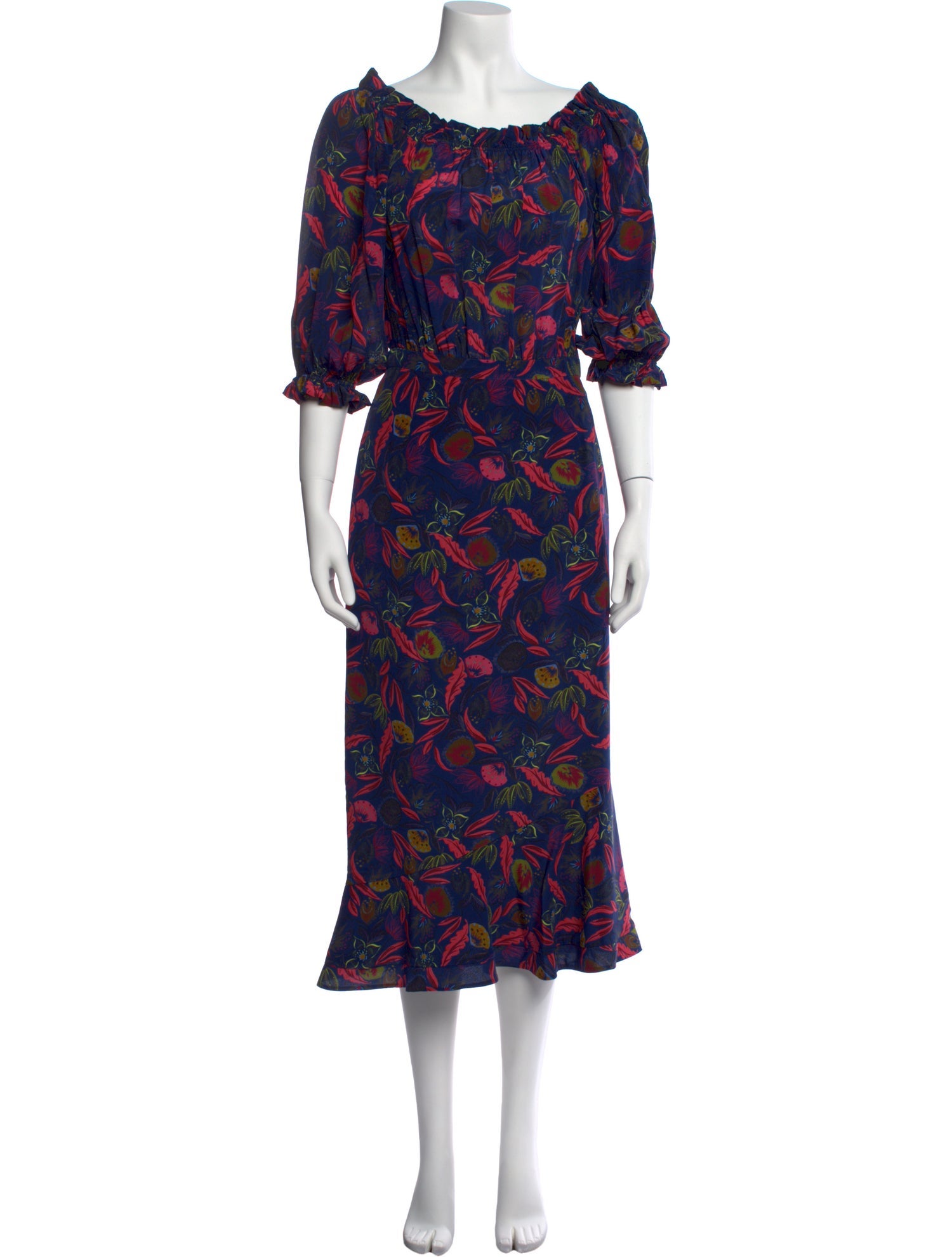 Saloni Silk Long Dress