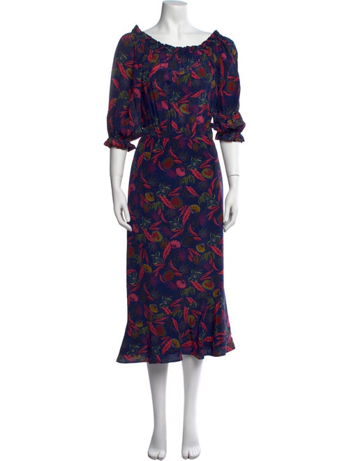 Saloni Silk Long Dress