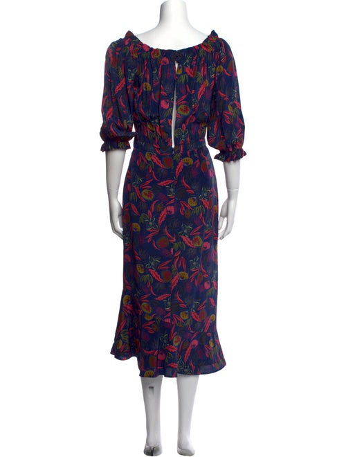 Saloni Silk Long Dress