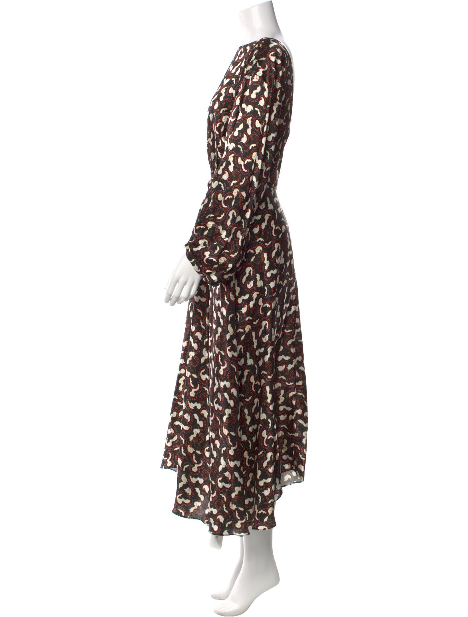 Saloni Silk Long Dress