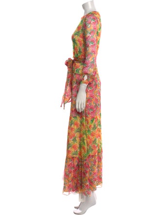 Saloni Silk Long Dress