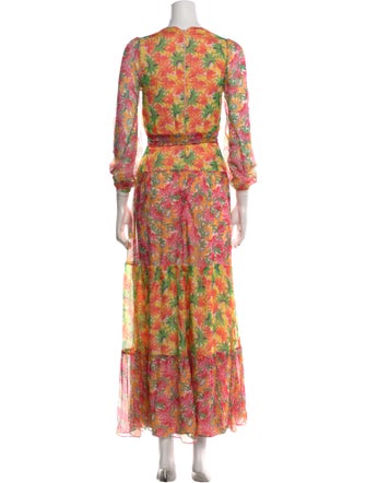 Saloni Silk Long Dress