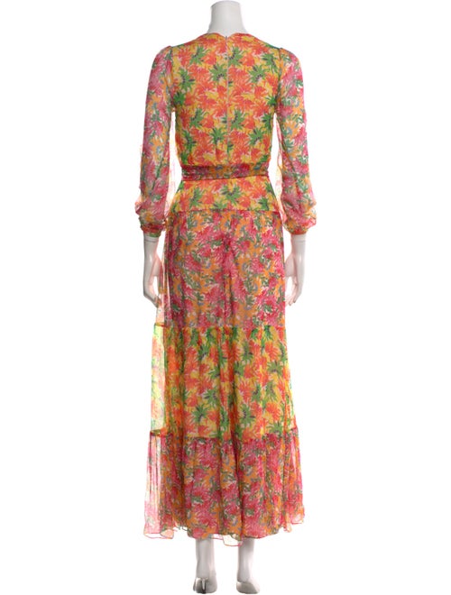 Saloni Silk Long Dress