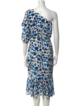 Saloni Silk Midi Length Dress