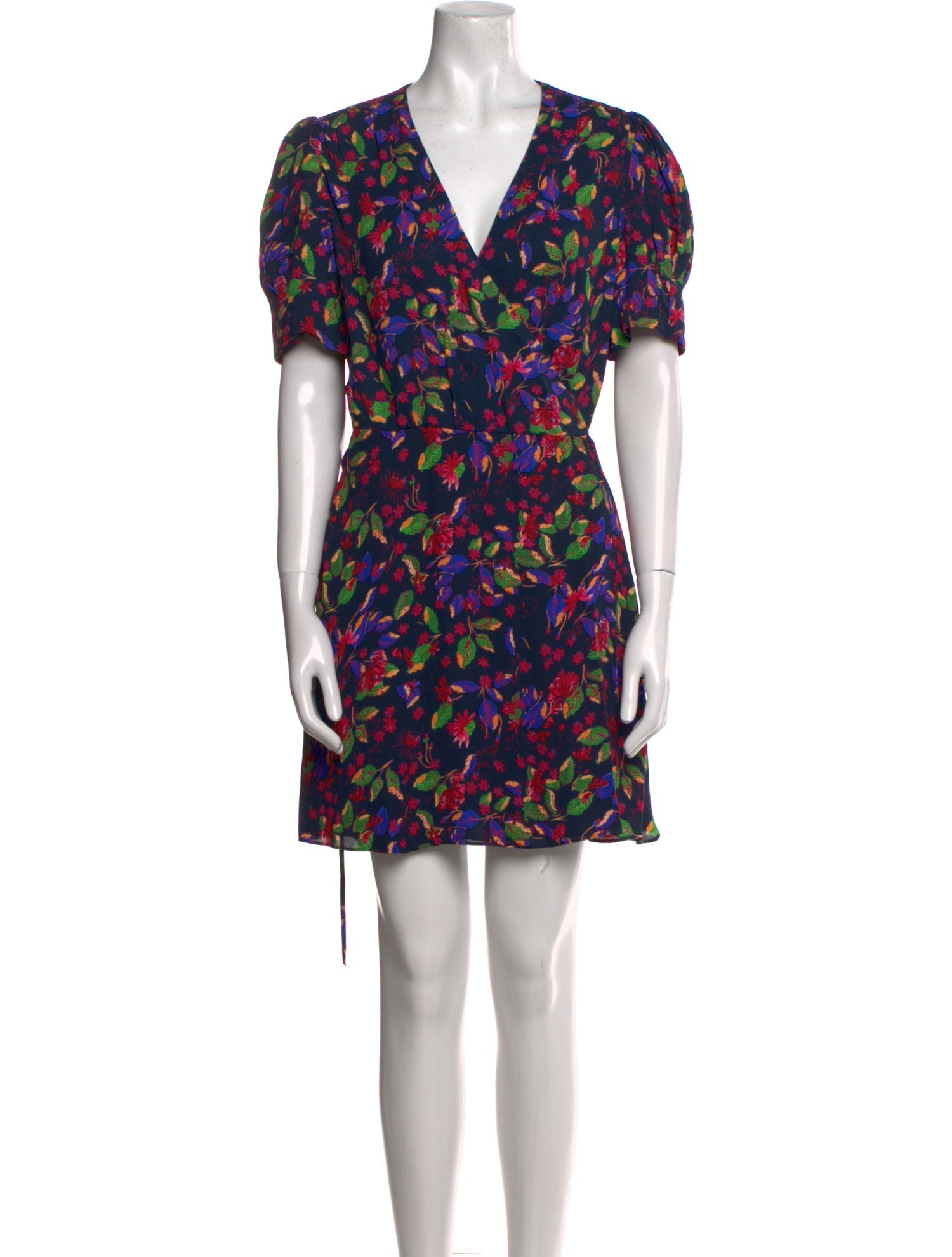 Saloni Printed Mini Dress