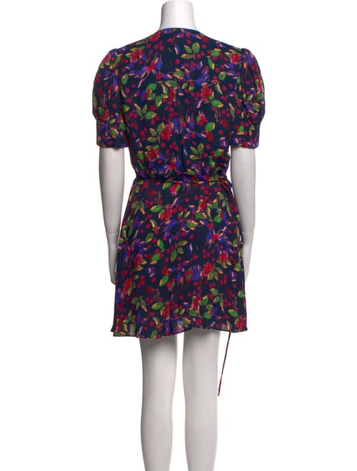 Saloni Printed Mini Dress