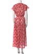 Saloni Printed Long Dress
