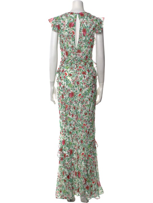 Saloni Silk Long Dress