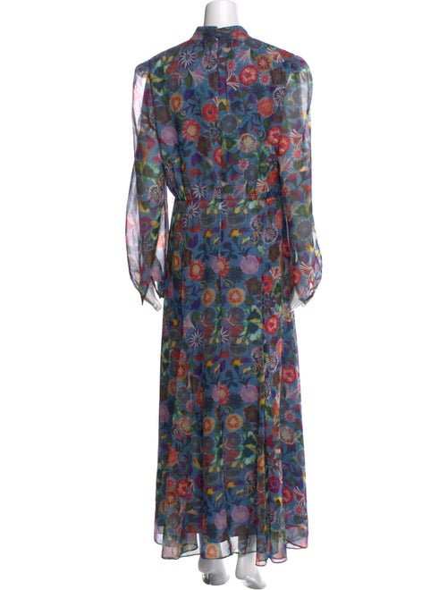 Saloni Silk Long Dress