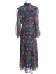 Saloni Silk Long Dress