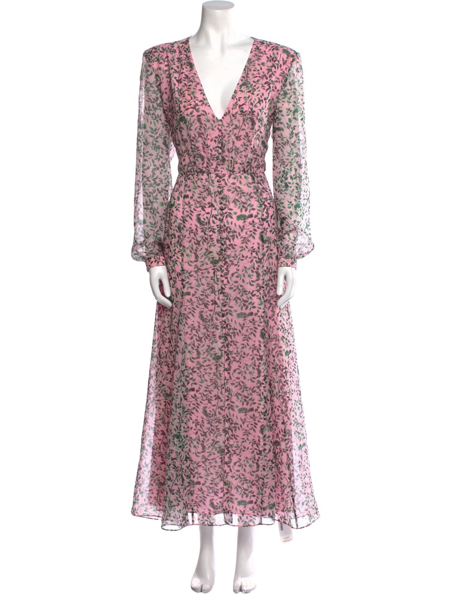 Saloni Silk Long Dress