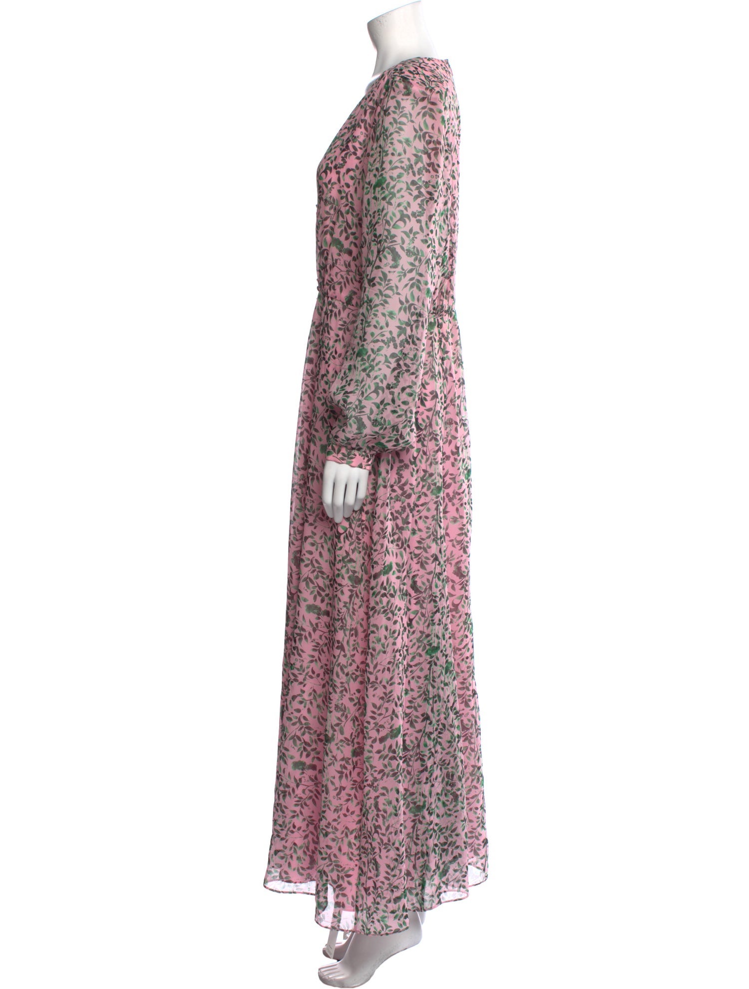 Saloni Silk Long Dress