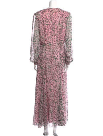 Saloni Silk Long Dress