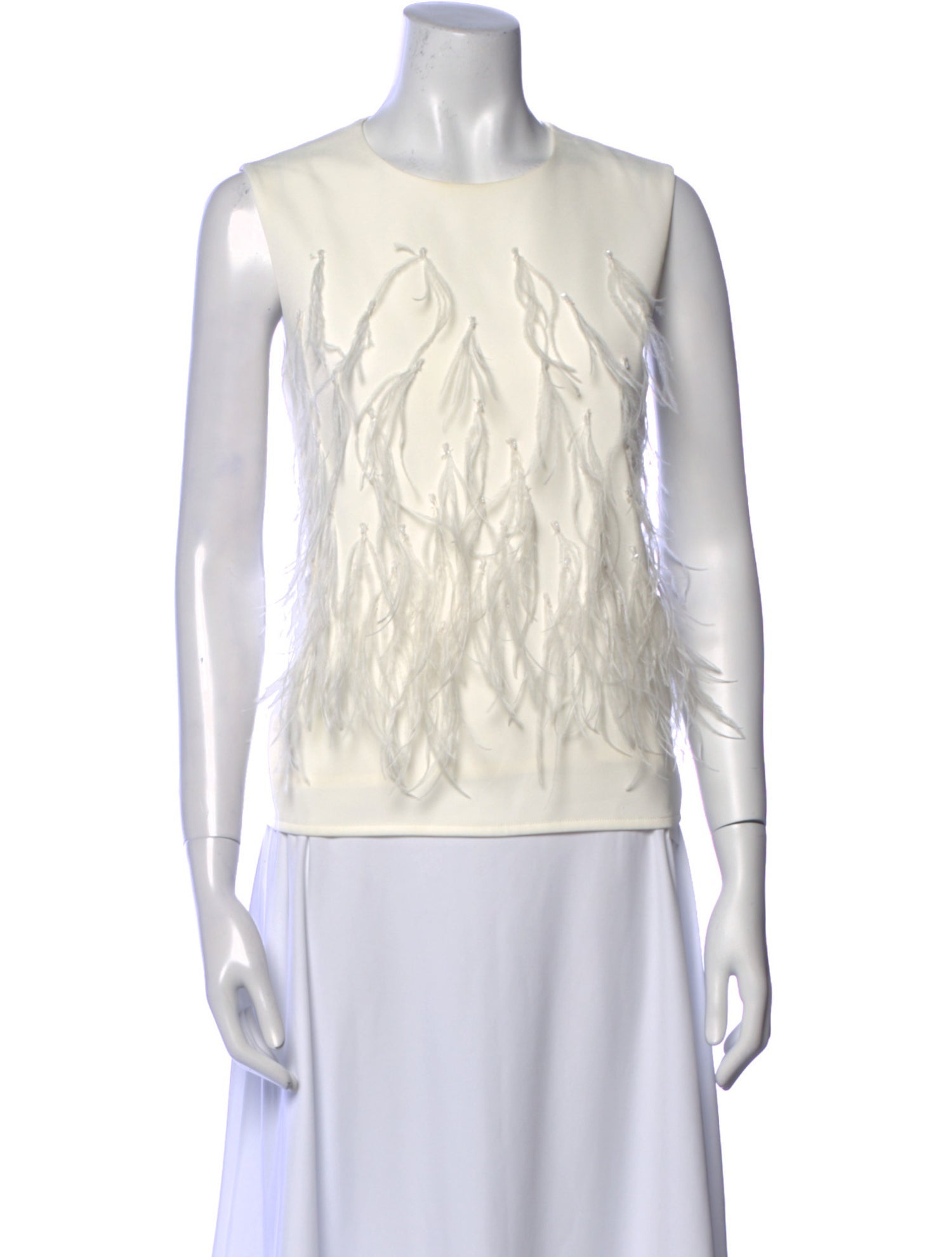 Saloni Scoop Neck Sleeveless Top