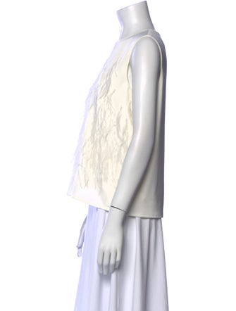 Saloni Scoop Neck Sleeveless Top