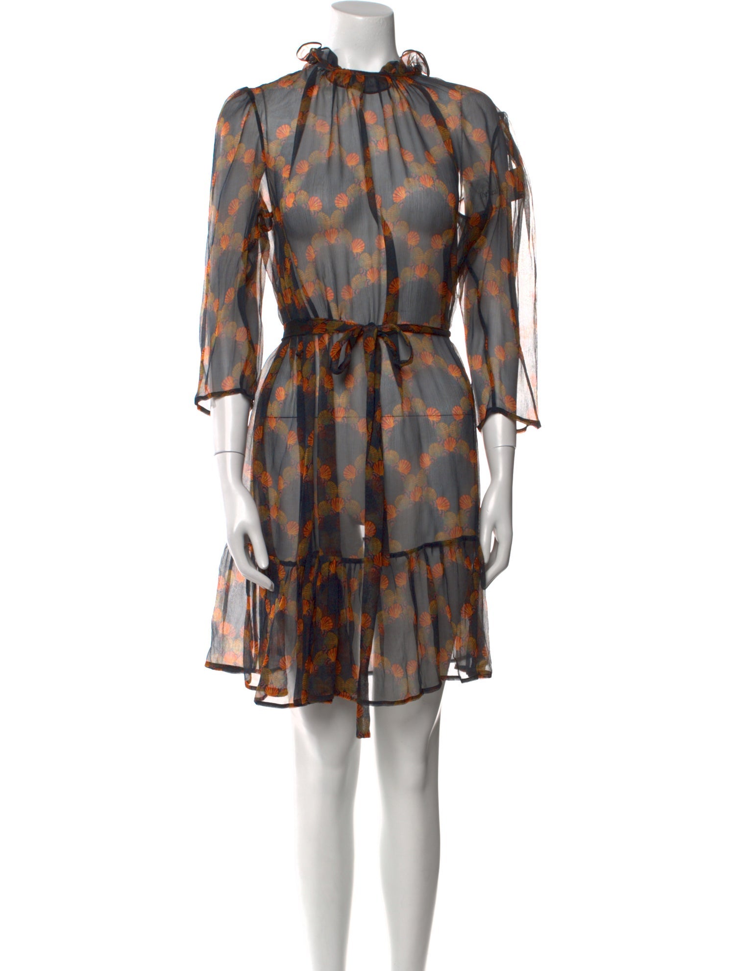 Saloni Silk Knee-Length Dress