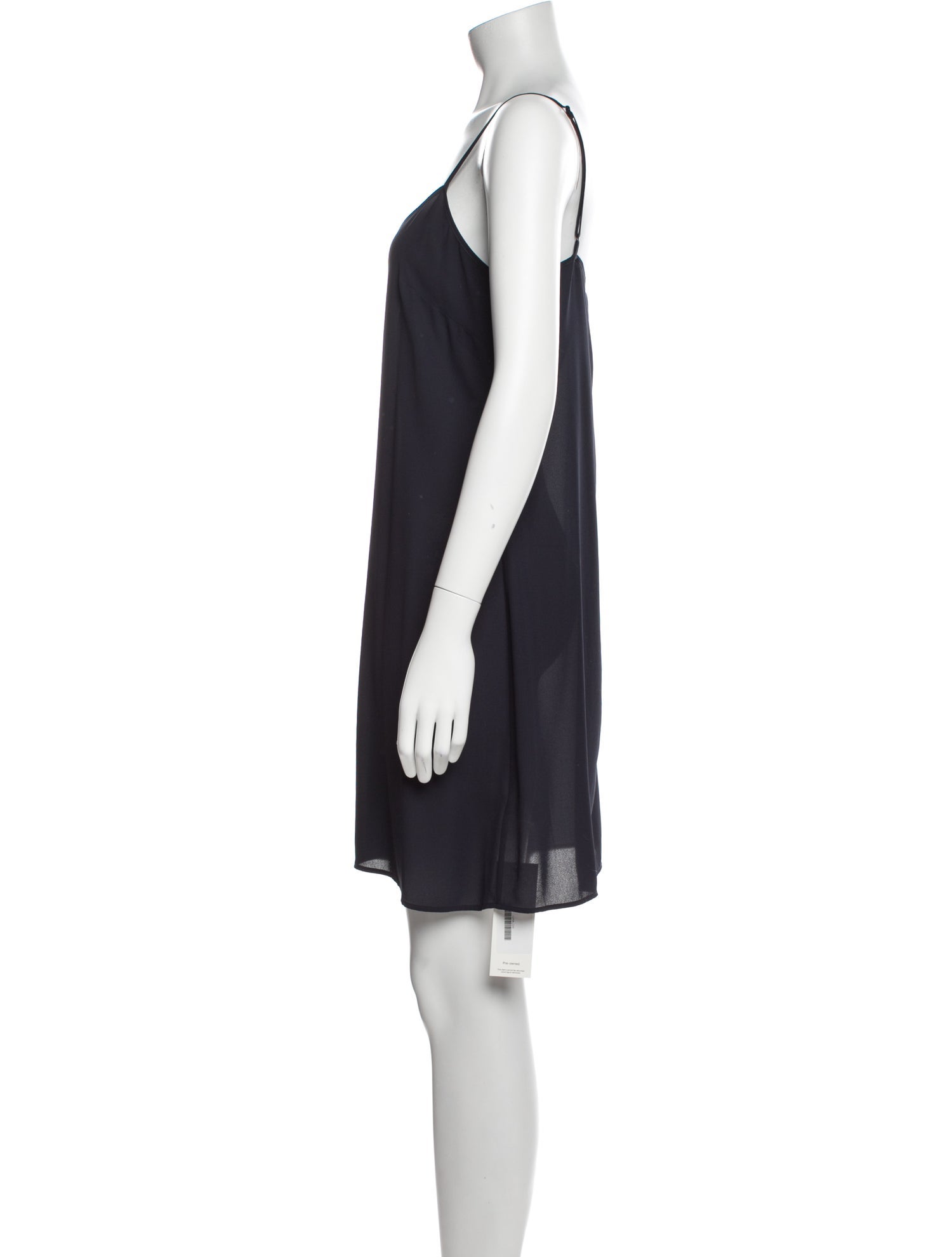 Saloni Scoop Neck Mini Dress