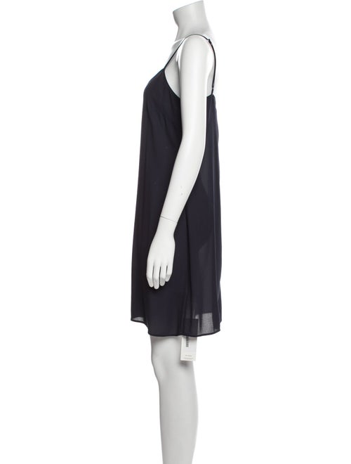 Saloni Scoop Neck Mini Dress