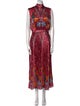 Saloni Silk Long Dress