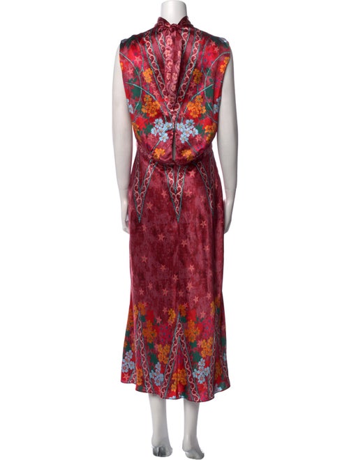 Saloni Silk Long Dress