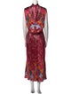 Saloni Silk Long Dress