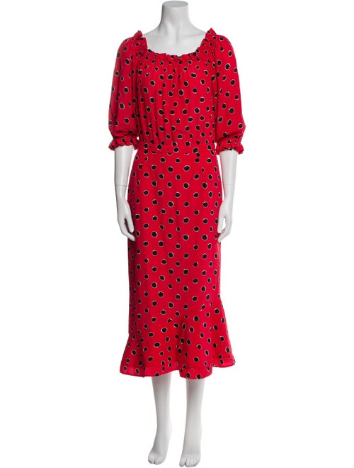 Saloni Silk Long Dress