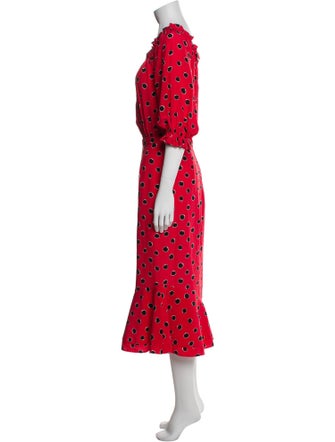 Saloni Silk Long Dress