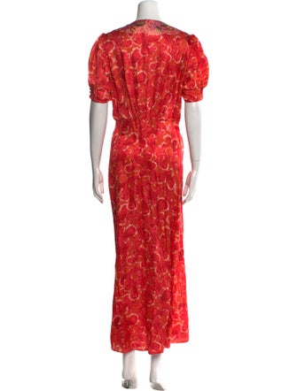 Saloni Silk Long Dress