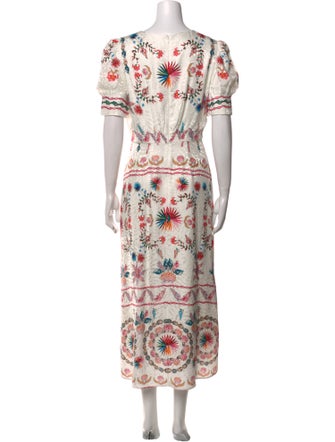 Saloni Silk Long Dress