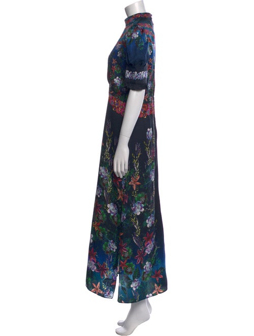 Saloni Silk Long Dress